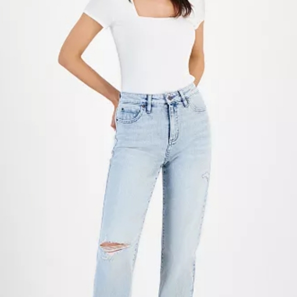 INC Denim women's girlfriend jeans - Picture 4 of 10